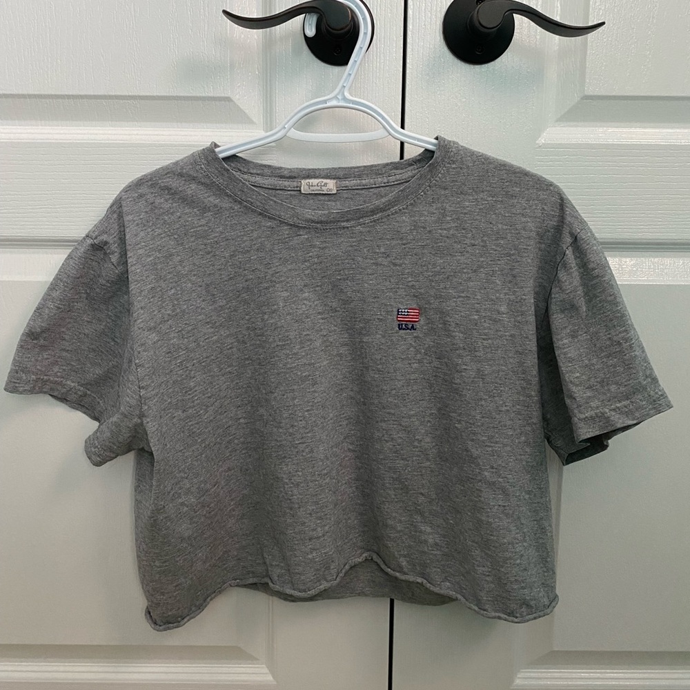 Brandy Melville Grey T-Shirt